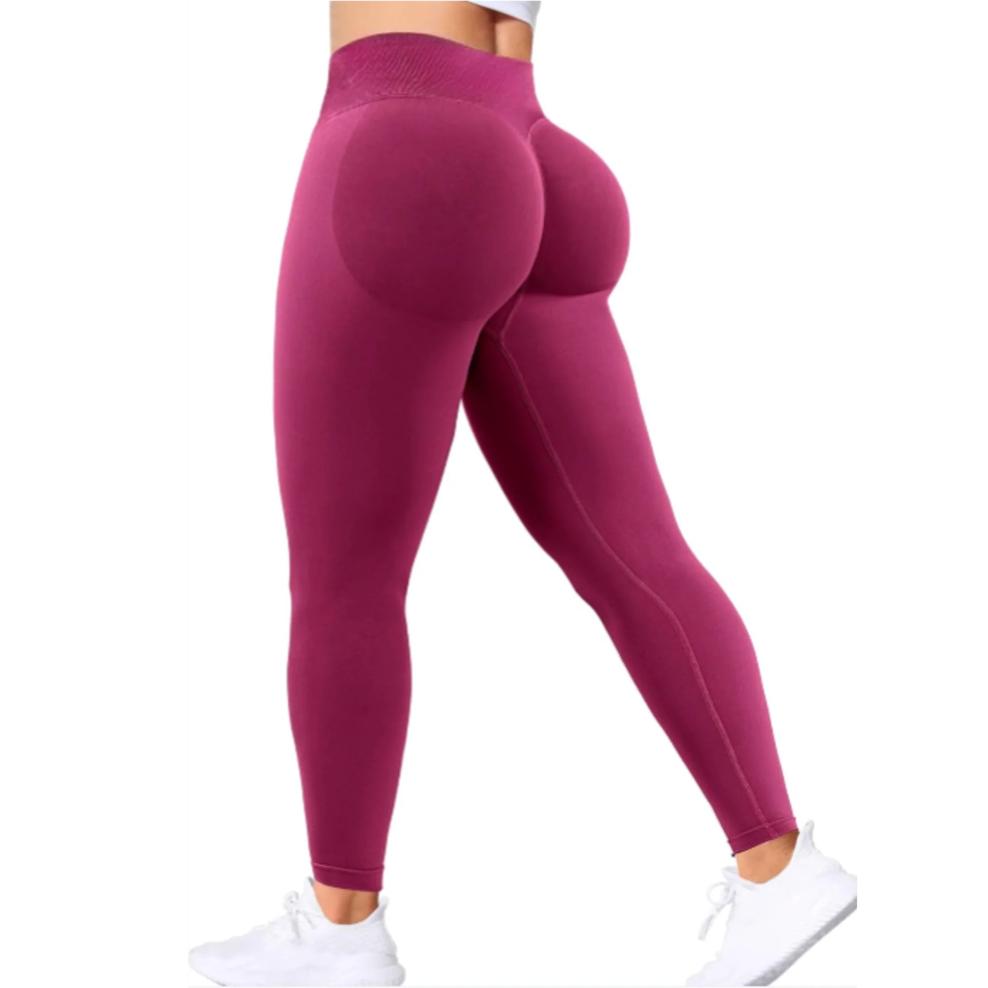 Damen Sportleggings High Waist Fitness Yoga Hose